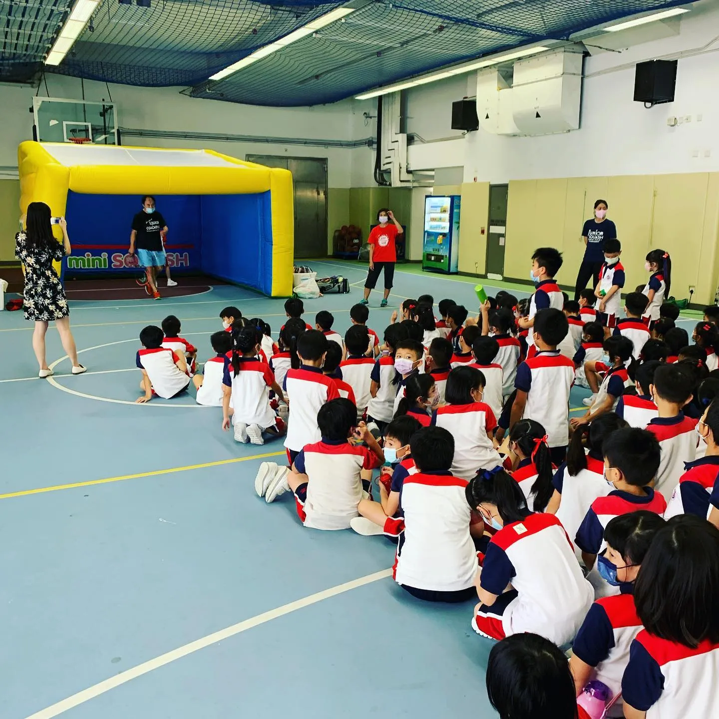 Vitality Squash student