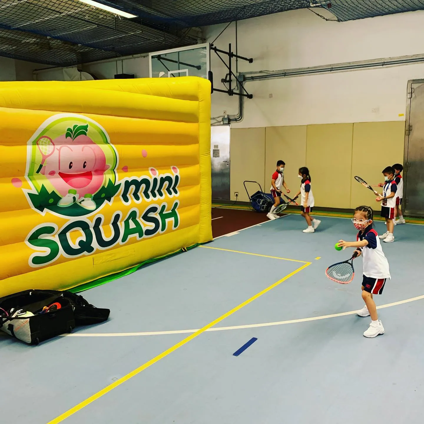 Vitality Squash student