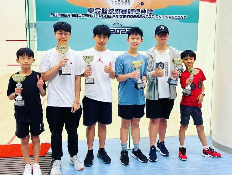 Vitality Squash student