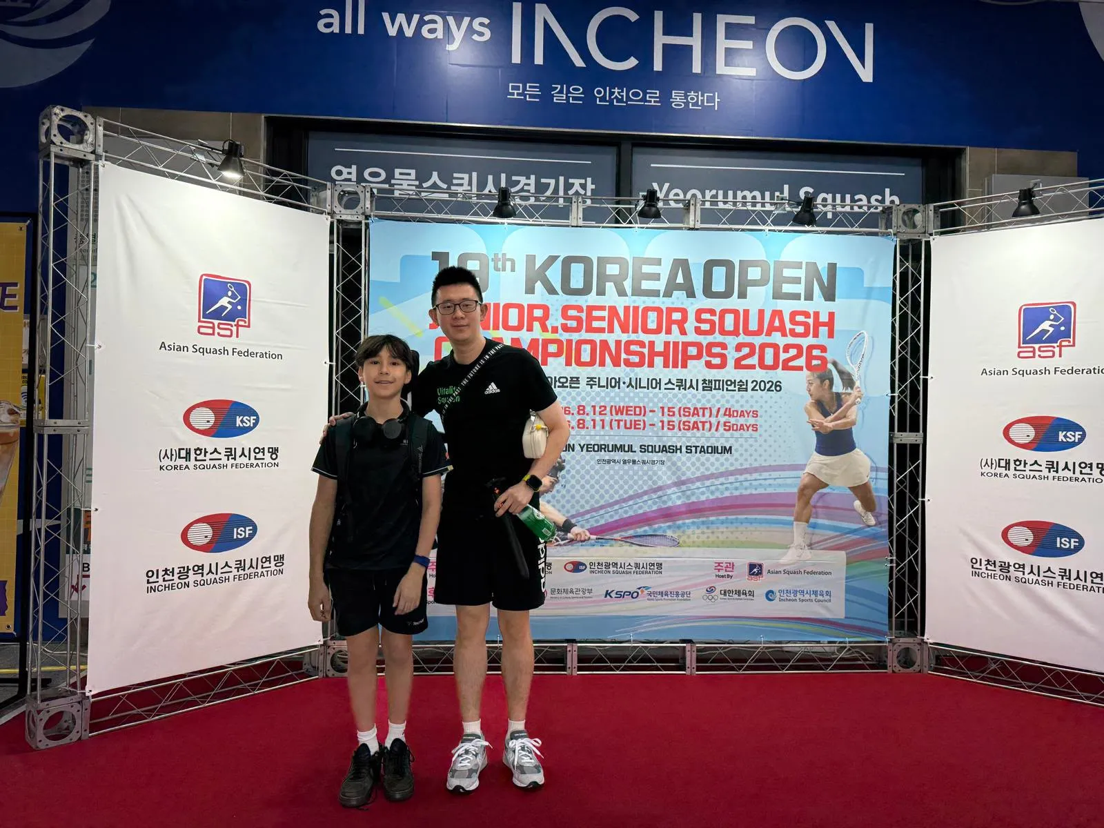 Vitality Squash student