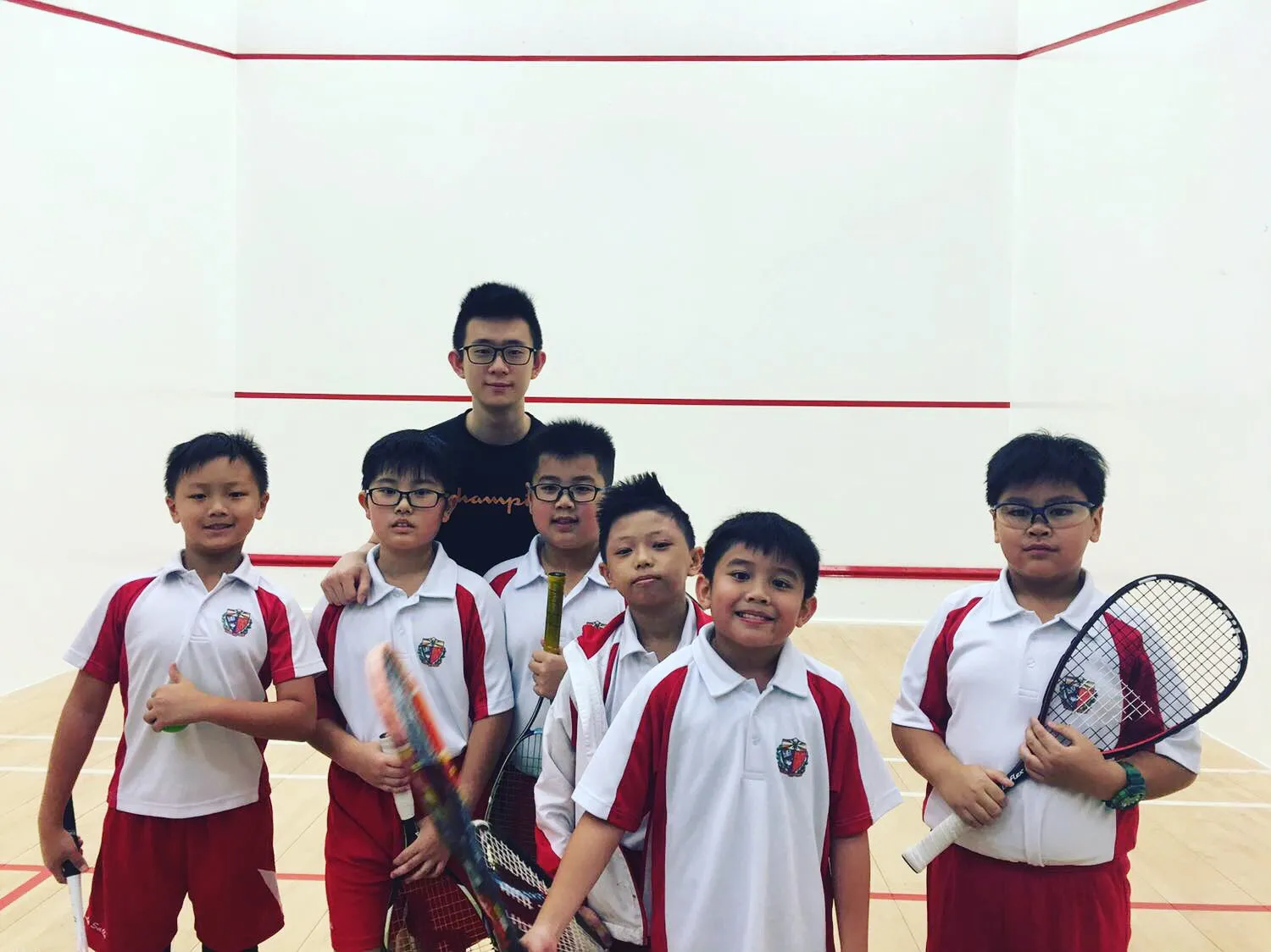 Vitality Squash student